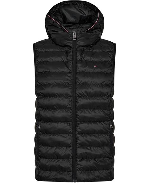 Se Tommy Hilfiger LW Padded Global Stripe Vest Kvinde Bds Veste Str XS - hos Magasin ved Magasin