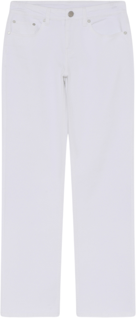 Se 2NDDAY 2ND Suki TT Denim Feel Kvinde White Denim Straight Jeans Str 30 Denim - hos Magasin ved Magasin