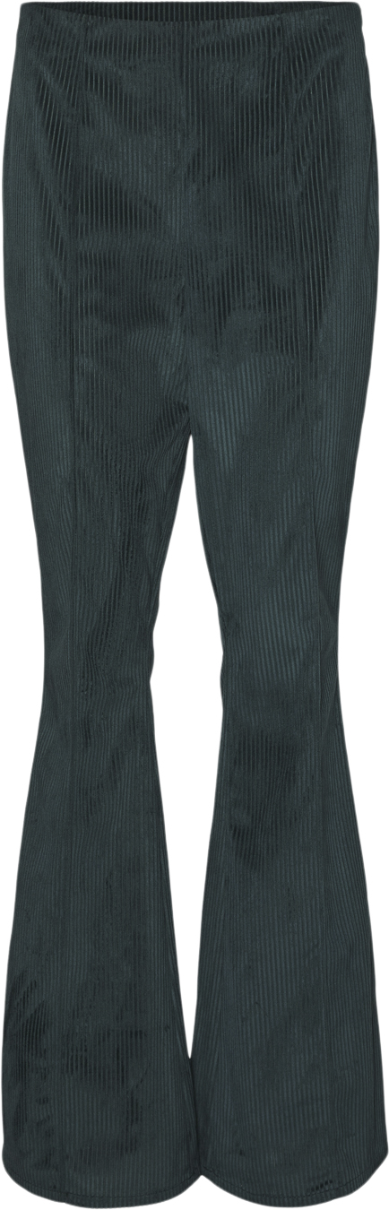 Something New Sndiana HW Flared Pants DSQ Kvinde Deep Teal Flare Bukser Str XS - hos Magasin