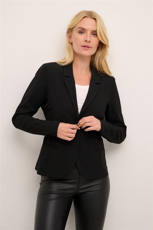 Se Kaffe Jillian Blazer Kvinde Sort Blazere Str 46 - hos Magasin ved Magasin