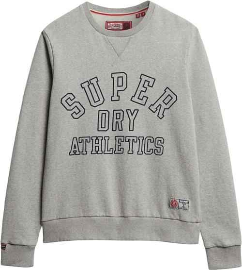 Superdry Athletic Printed Sweatshirt Mand Zuc Sweatshirts Str XXL - hos Magasin