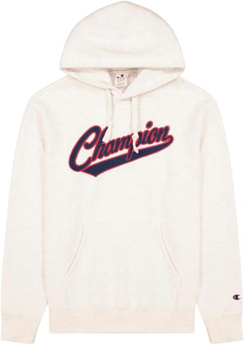 Se Champion Hooded Sweatshirt Mand Grey Hoodies Str L - Bomuld hos Magasin ved Magasin