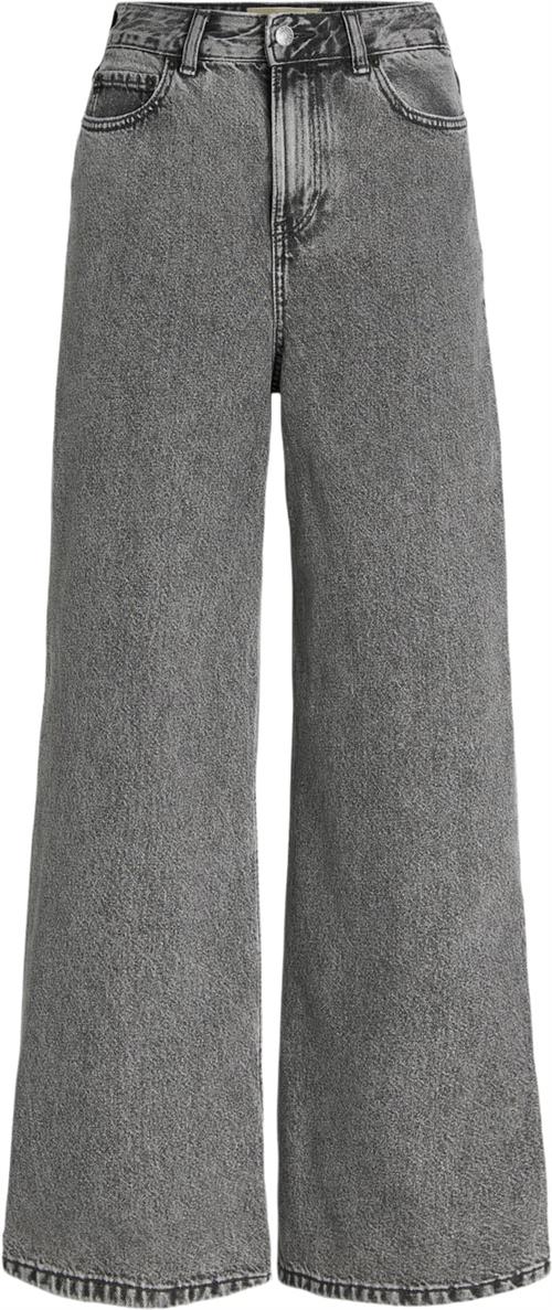 JJXX Jxtokyo Wide HW R6119 Jeans DNM NO Kvinde Grey Denim Wide Jeans Str "30/""34" - Bomuld hos Magasin