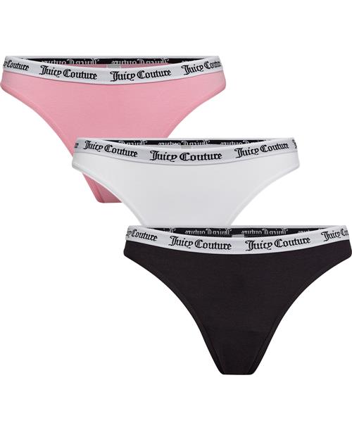 Se Juicy Couture Dana Thong PK * 3 G-strenge Str L - hos Magasin ved Magasin