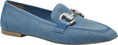 Tamaris 124228-42 Kvinde Denim Loafers Str 41 - Denim hos Magasin