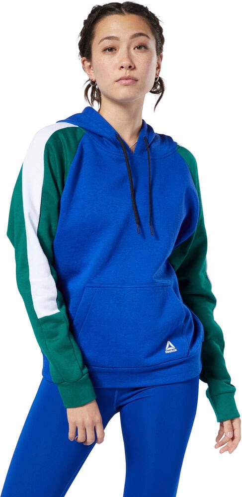 Reebok Workout Ready Colorblocked Coverup XL - Hættetrøjer & Sweatshirts hos Magasin