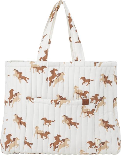 Fabelab Quilted Tote Bag Wild at Heart - Multi Print Pusletasker & -Tilbehør Bomuld hos Magasin