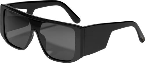 Pilgrim Johari Recycled Sunglasses Black one size - Solbriller Glas hos Magasin