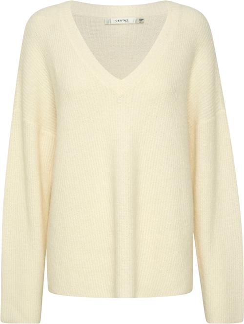 Gestuz Alphagz Vpullover Noos Kvinde Ivory Sweaters Str XL - hos Magasin