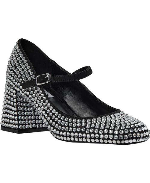 Steve Madden Pep Talkr Heeled Sandal Kvinde Rhinestone Pumps & Stiletter Str 40 - hos Magasin