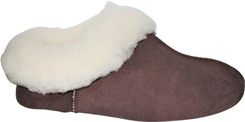 Royal Slippers Alaska Kvinde Coffee Hjemmesko Str 41 - hos Magasin