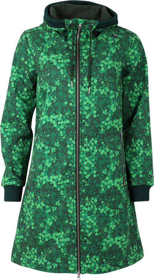 Danefæ Danejane Softshell Green Berrygood Kvinde Green Berrygood Overgangsjakker Str S - Polyester hos Magasin