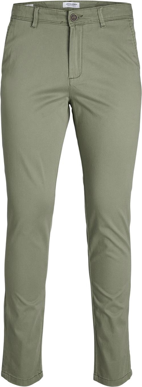 Se Jack & Jones Jpstmarco Jjbowie SA Noos Mand Deep Lichen Green Chinos Str "38/""32" - hos Magasin ved Magasin