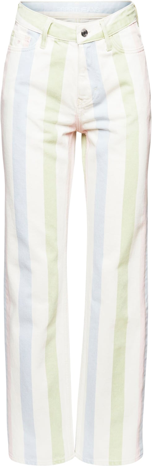 Esprit Retro Straight Kvinde Off White 2 Bukser Med Lige Ben Str 27/30 - hos Magasin