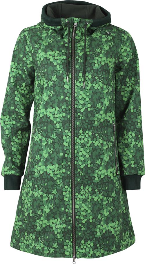 Danefæ Danejane Softshell Green Berrygood Kvinde Green Berrygood Overgangsjakker Str XXXL - Polyester hos Magasin