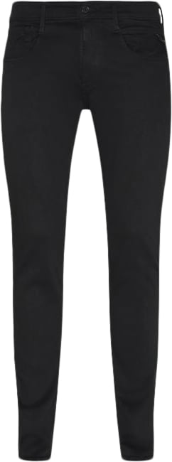 Replay Anbass Hyperflex Color Edition Mand Black Jeans Str 34/32 - Denim hos Magasin