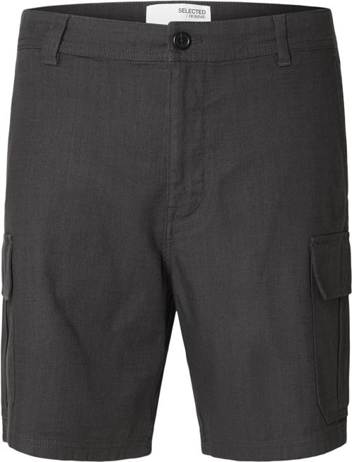 Se Selected Homme Slhregularolaf Cargo Shorts Mand Phantom Casual Shorts Regular Fit Str XL - hos Magasin ved Magasin