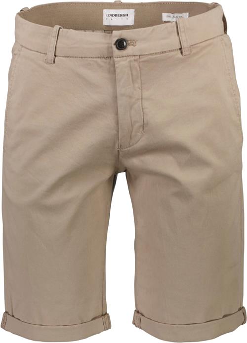 Lindbergh Chino Shorts Mand Sand Chino Shorts Str S - hos Magasin