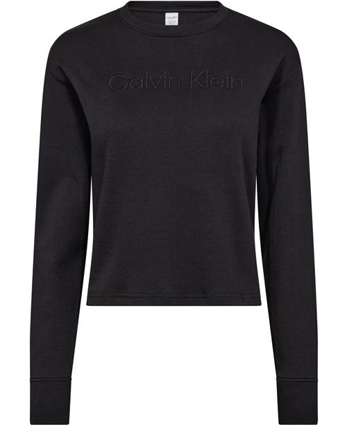 Se Calvin Klein French Terry Sweatshirt Nattrøjer & -Toppe Str S - hos Magasin ved Magasin