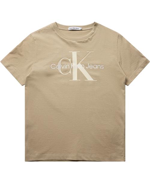 Calvin Klein CK Monogram SS Tshirt Str 6 - Rae Kortærmede T-shirts hos Magasin