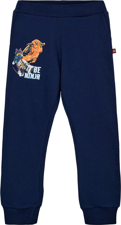 LEGO kidswear/LEGO børnetøj Lwphilo 600 Sweatpants Str 128 cm - Blå Jeans hos Magasin