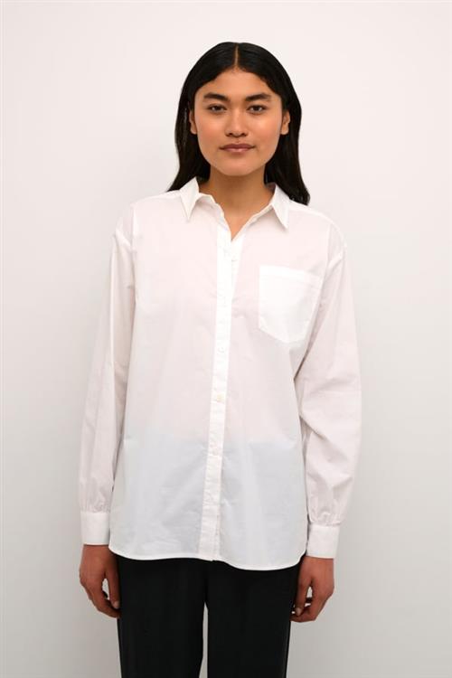 Karen by Simonsen Ninjakb Shirt Kvinde 110601 Langærmede Skjorter Str 40 - hos Magasin