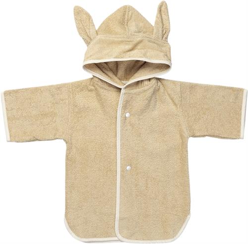 Fabelab Ponchorobe - Baby - Bunny - Wheat Str Size 1-2 ( - Wheat Morgenkåber Bambus hos Magasin