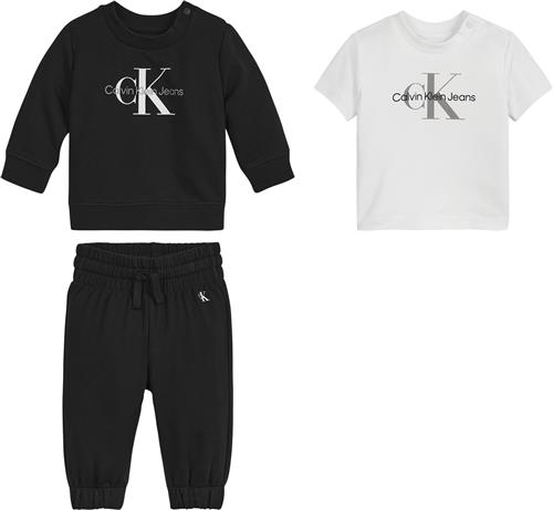 CK Kids Newborn Giftpack With Monogram Logo Str 62 - Beh Sweatshirts Bomuld hos Magasin