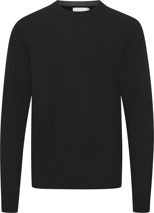 Casual Friday Cfkarl Crew Neck Bounty Knit Mand Anthracite Black Sweaters Regular Fit Str L - hos Magasin