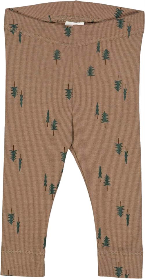 Se Müsli by Green Cotton Pine Leggings Baby Str 74 - Shade/ Balance Green/ Bark Leggings Bomuld hos Magasin ved Magasin