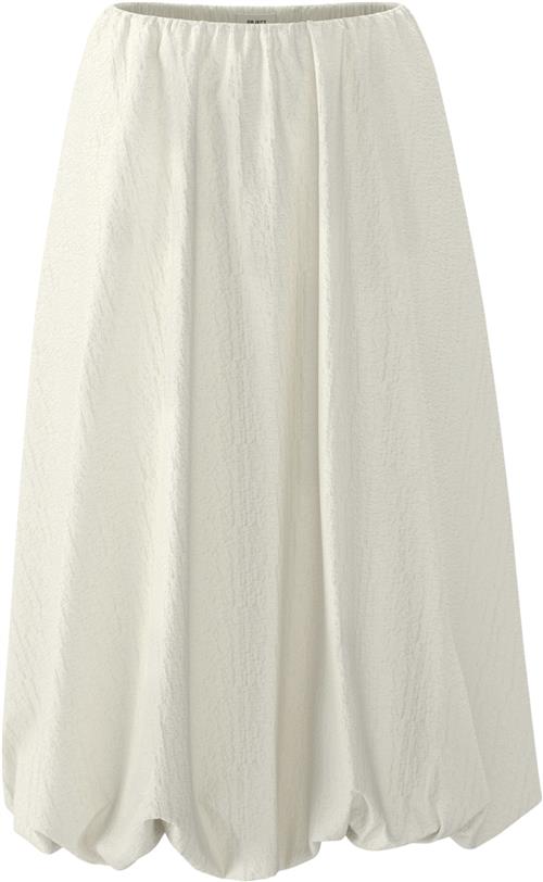 Object Objetta MW Long Baloon Skirt OTT 13 Kvinde Cloud Dancer Midi Nederdele Str 40 - hos Magasin