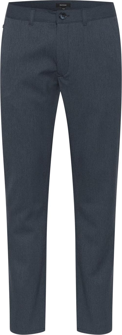 Matinique Mapristu Mand Oxford Blue Melange Chinos Regular Fit Str W30 / L30 - hos Magasin