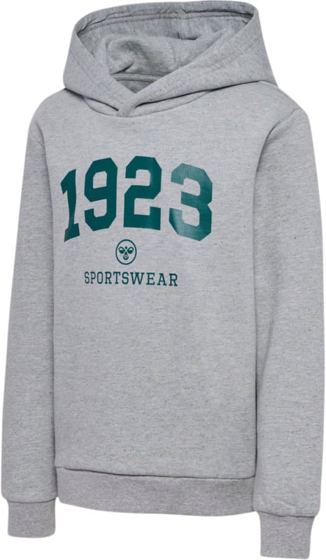 Hummel Hmlnipps Hoodie Str 12 år / 152 cm - Grå Sweatshirts hos Magasin