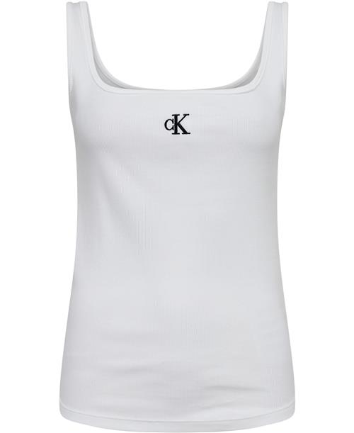 Se Calvin Klein CK RIB Tank TOP Kvinde Yaf Tanktoppe Str L - hos Magasin ved Magasin