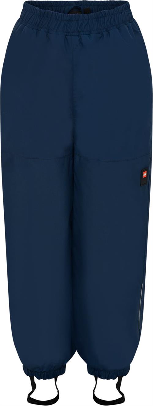 Se LEGO kidswear/LEGO børnetøj Lwpowai 701 SKI Pants Str 128 cm Unisex - Blå Overtræksbukser hos Magasin ved Magasin