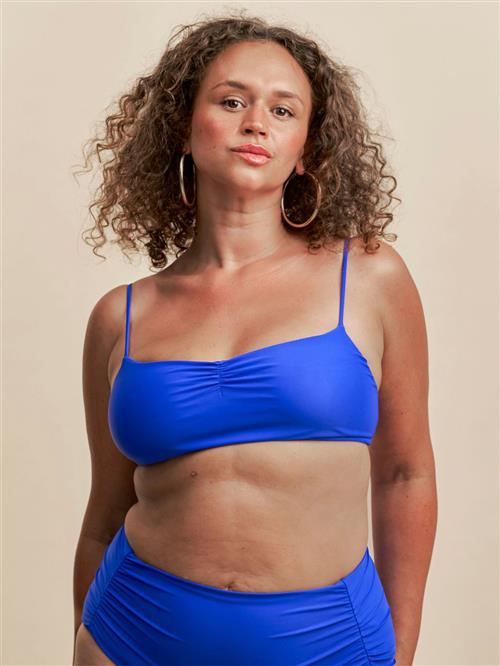 Cartel Copenhagen Cartel x Flow Bikini top Cartel Blue Bikinitoppe Str XXXL - Elastan hos Magasin