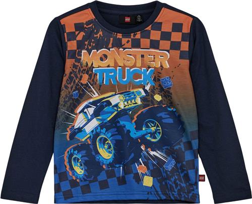 Se LEGO kidswear/LEGO børnetøj Lwtano 612 T-shirt L/S Str 128 cm - Blå Bluser hos Magasin ved Magasin