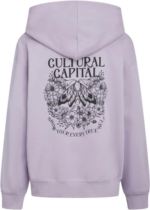 Grunt Grregina Hood Sweat Str S/10Y - Purple Hættetrøjer hos Magasin