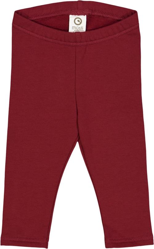 Se Müsli by Green Cotton Cozy me Sweat Leggings Baby Str 92 - Cabernet Leggings Bomuld hos Magasin ved Magasin