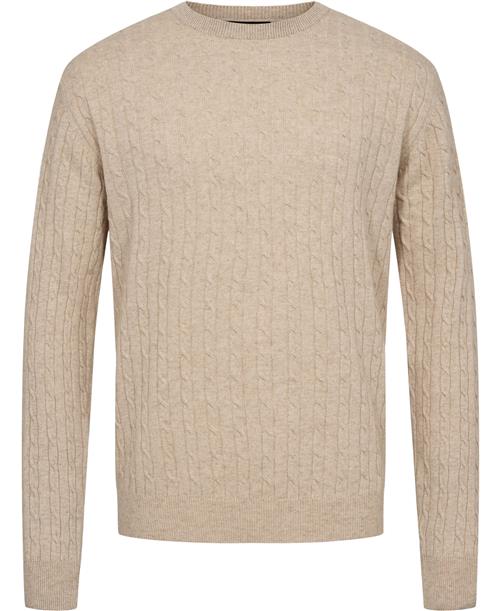 Se Sand 5600 Iq Mand Ecru/light Sand Sweaters Str S - hos Magasin ved Magasin