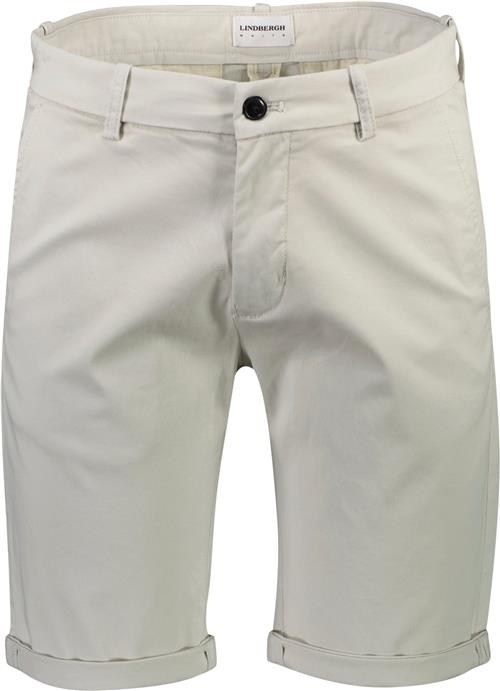 Lindbergh Superflex Chino Shorts Mand Hvid Chino Shorts Str XXL - hos Magasin