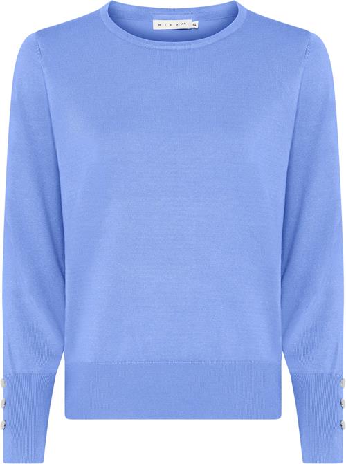 Se Micha BB Jumper_Bbautumnviscoseknit Kvinde Denim Blue Sweaters Str M - Denim hos Magasin ved Magasin