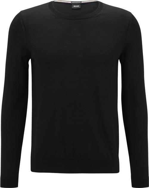 Se BOSS Boss Men Business Leisure Knitwear Mand Sort Sweaters Str XXXL - hos Magasin ved Magasin