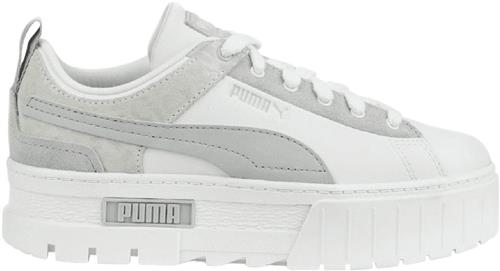 Se Puma Mayze Raw Muted Animal Sneakers Kvinde Hvid Sneakers Str 40 - Læder hos Magasin ved Magasin