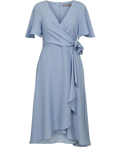 Christian Berg Cocktail Dress Kvinde Hellblau Midi Kjoler Str 40/ L - hos Magasin