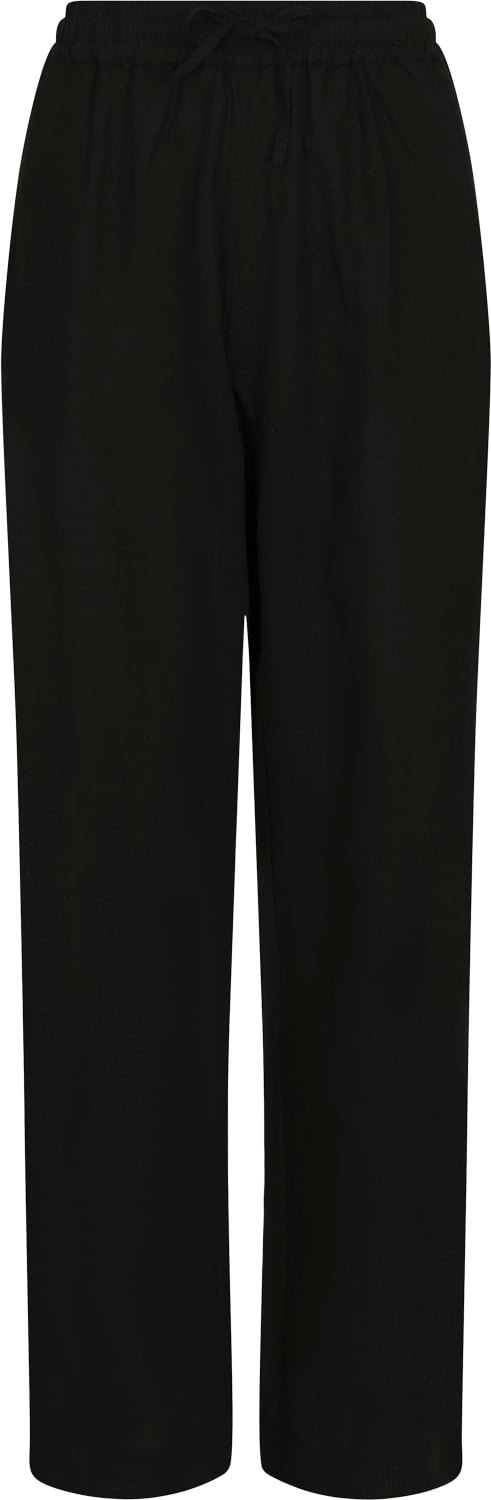 Se Neo Noir Sonar Linen Pants Kvinde Black Bukser Med Lige Ben Str 44 - hos Magasin ved Magasin