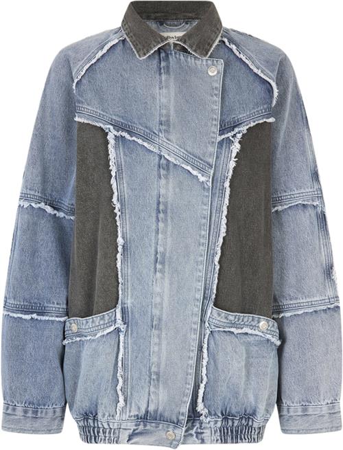 Lollys Laundry Kingstonll OVS Jacket LS Kvinde Light Blue Denimjakker Str XS - Denim hos Magasin