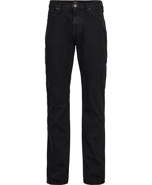 Se Lee West Black_Rinse Mand Denim Black Jeans Relaxed Fit Str 30/34 - hos Magasin ved Magasin