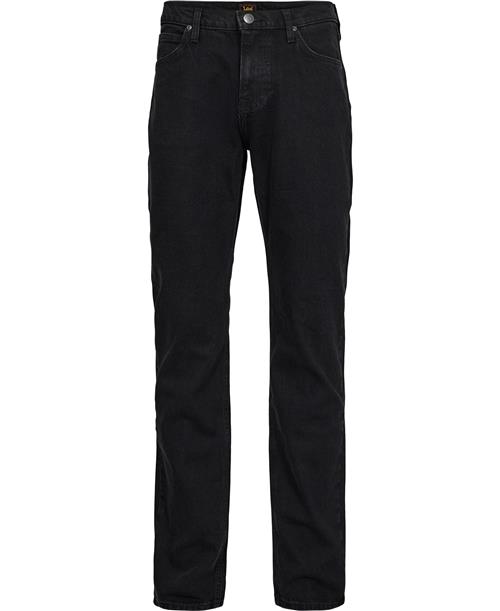 Lee West Black_Rinse Mand Denim Black Jeans Relaxed Fit Str 36/32 - hos Magasin