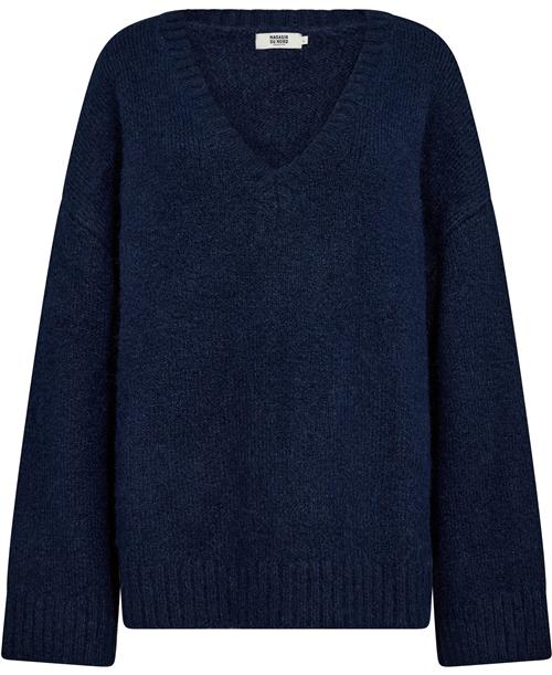 Magasin du Nord Collection Magasin Evelyn 4 GRS Kvinde Navy Sweaters Str L